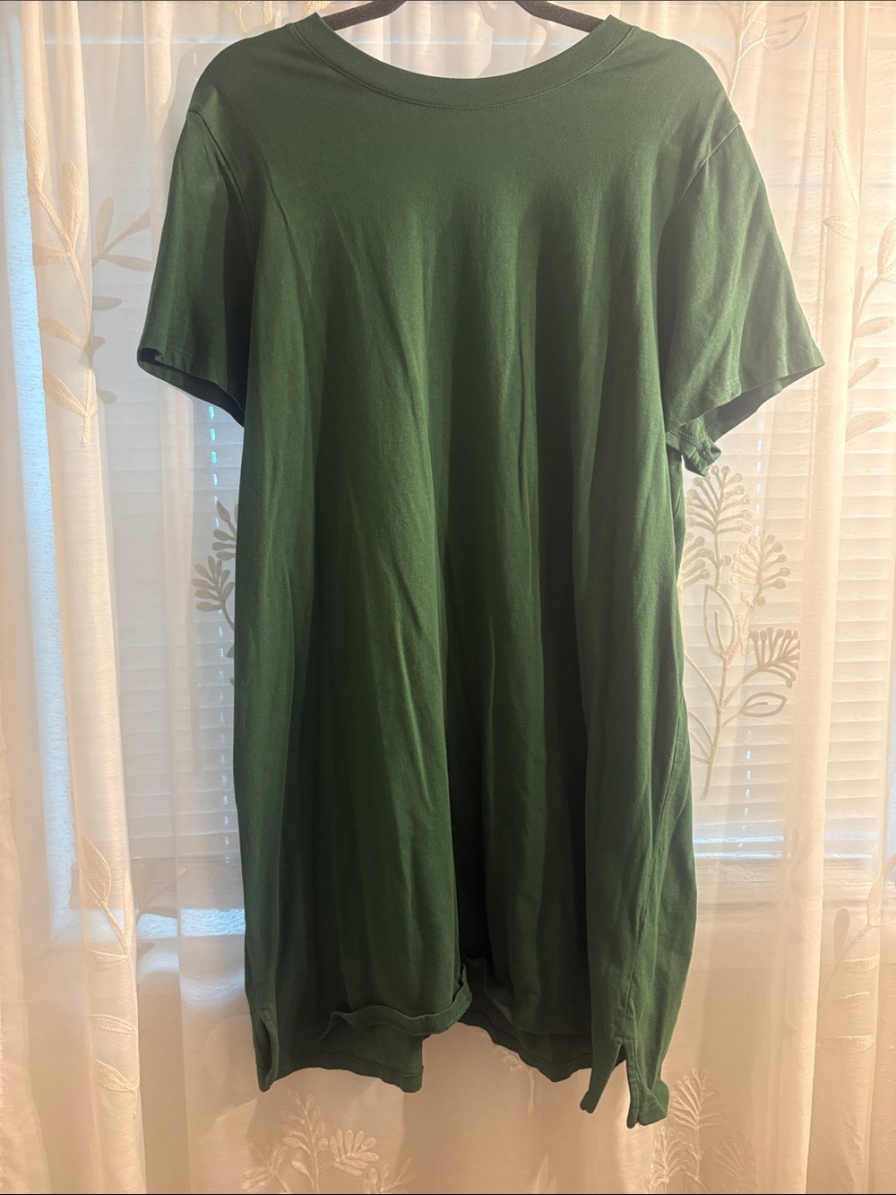 Old Navy Women's Mini T-Shirt Dress - Forest Green